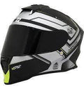 Casco X-SPORTS V151 Brigth Negro Amarillo Brillante