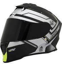 Casco X-SPORTS V151 Brigth Negro Amarillo Brillante
