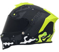 Casco X-SPORTS V151 Elementi Gris Amarillo Mate