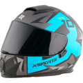 Casco Xsports M66 Sun Visor Ioniks Gris Cielo MATE