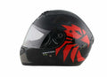 Casco Kontrol 878 EagleTravel Negro Rojo
