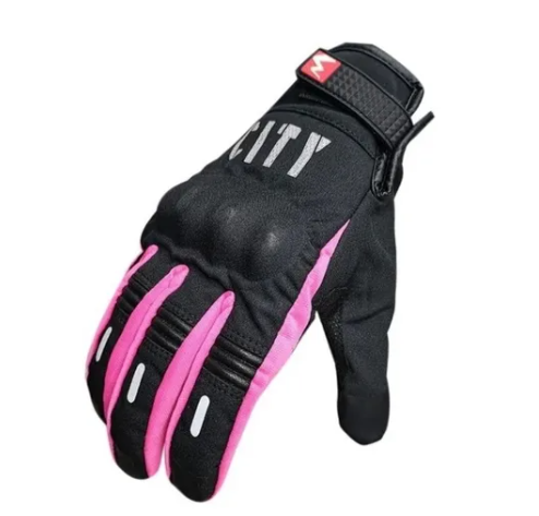 Guantes Caña Corta City Fucsia Mujer